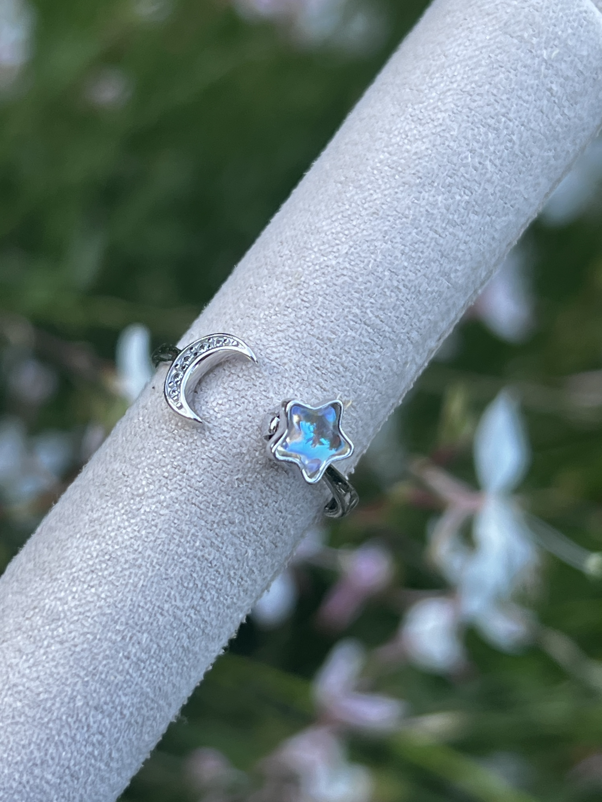 Bague tournante anti-stress en argent ou plaqué or – Image 10