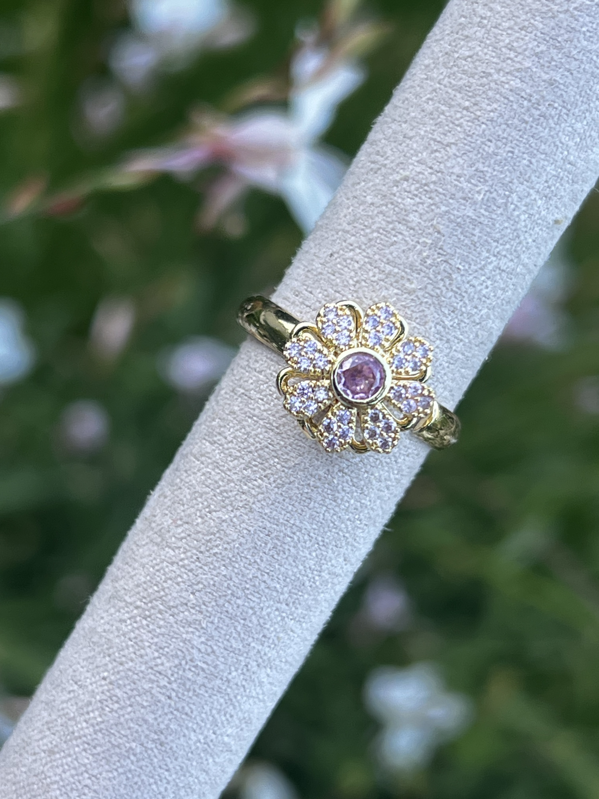 Bague tournante anti-stress en argent ou plaqué or – Image 6