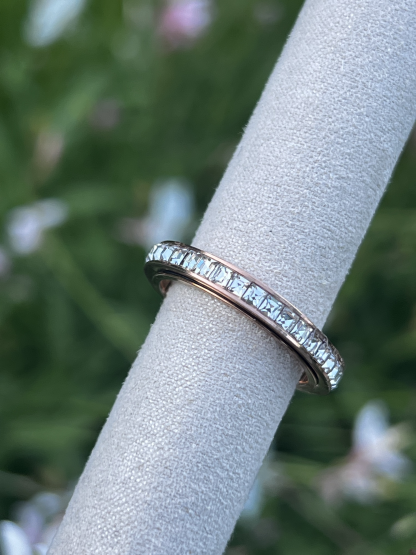 Bague tournante anti-stress en acier inoxydable