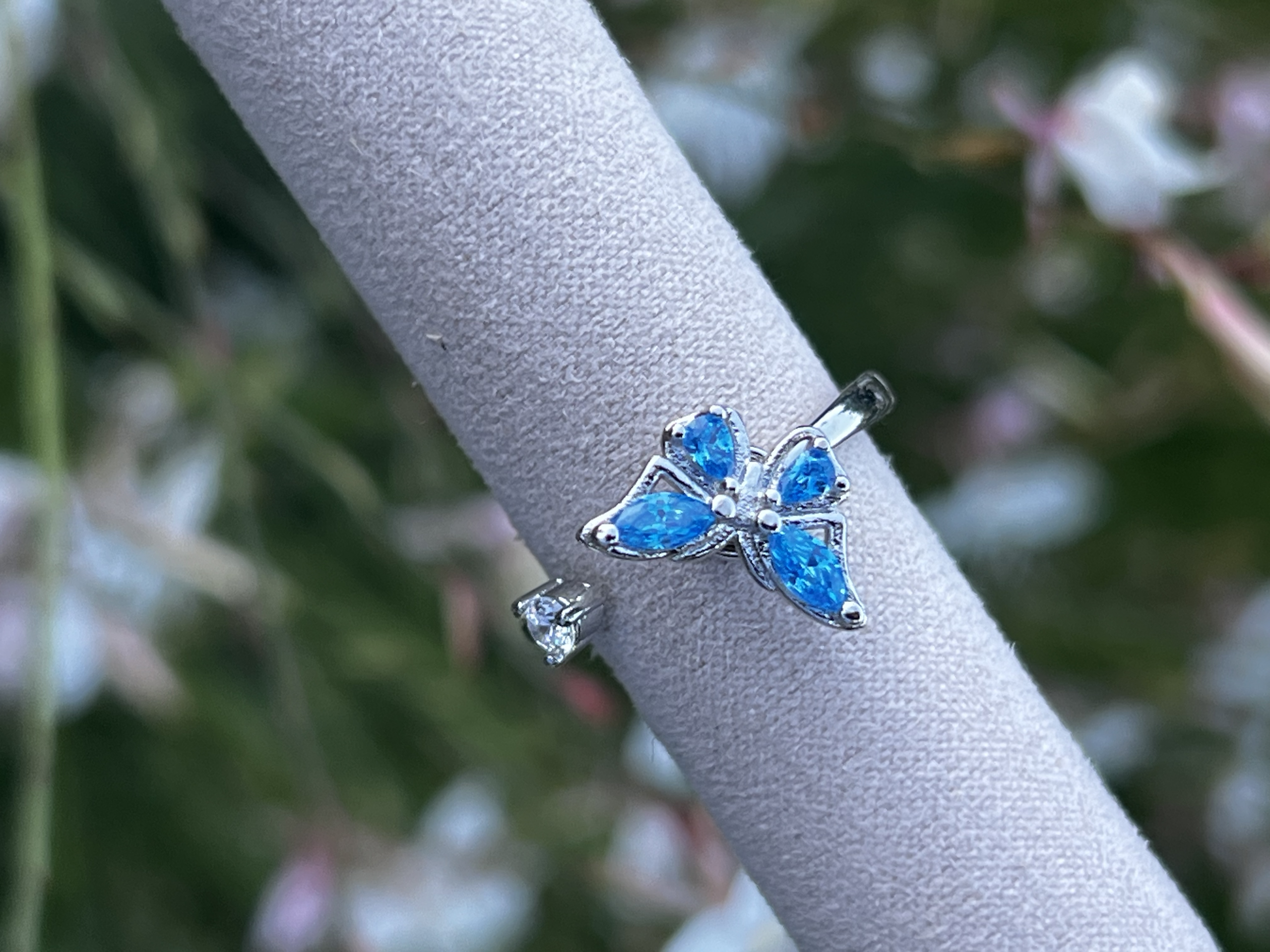 Bague tournante anti-stress en argent ou plaqué or – Image 8